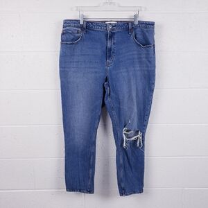 Abercrombie & Fitch Curve Love The Skinny High Rise Jean Size 18